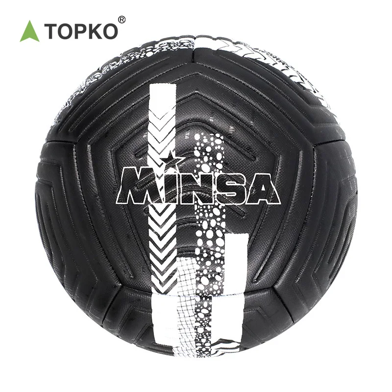 TOPKO High Quality PU Soccer Ball Football Match Training Size 5 Balls Children Training  Football Balls Sports Equipment