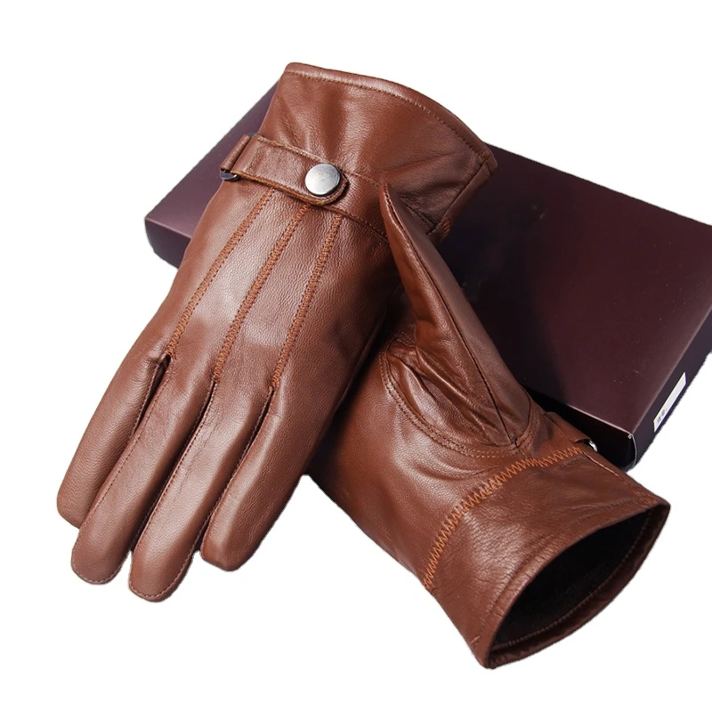 Hot sale on high-profit online platform touch screen warm winter  cuff fashion suede glove