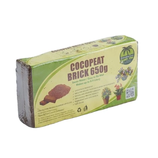 100% Natural Cocopeat coir pith coressed  Briquettes for Planting Fruits and Vegetables from Sri Lankan Origin