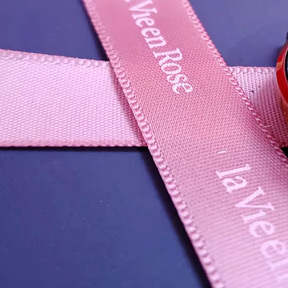 MORI Ribbon Customized Sizes Pantone Colors Grosgrain/Satin Gift Wrapping Printing RIBBONS 100% Cotton Size Logo Printed Design