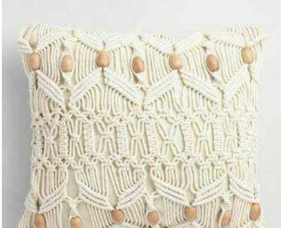 Cotton Cushion Covers Macrame Boho Pillow Case Woven Tufted Boho Throw Pillow Cover for Cushion Cover Thread Decoration IN;27243
