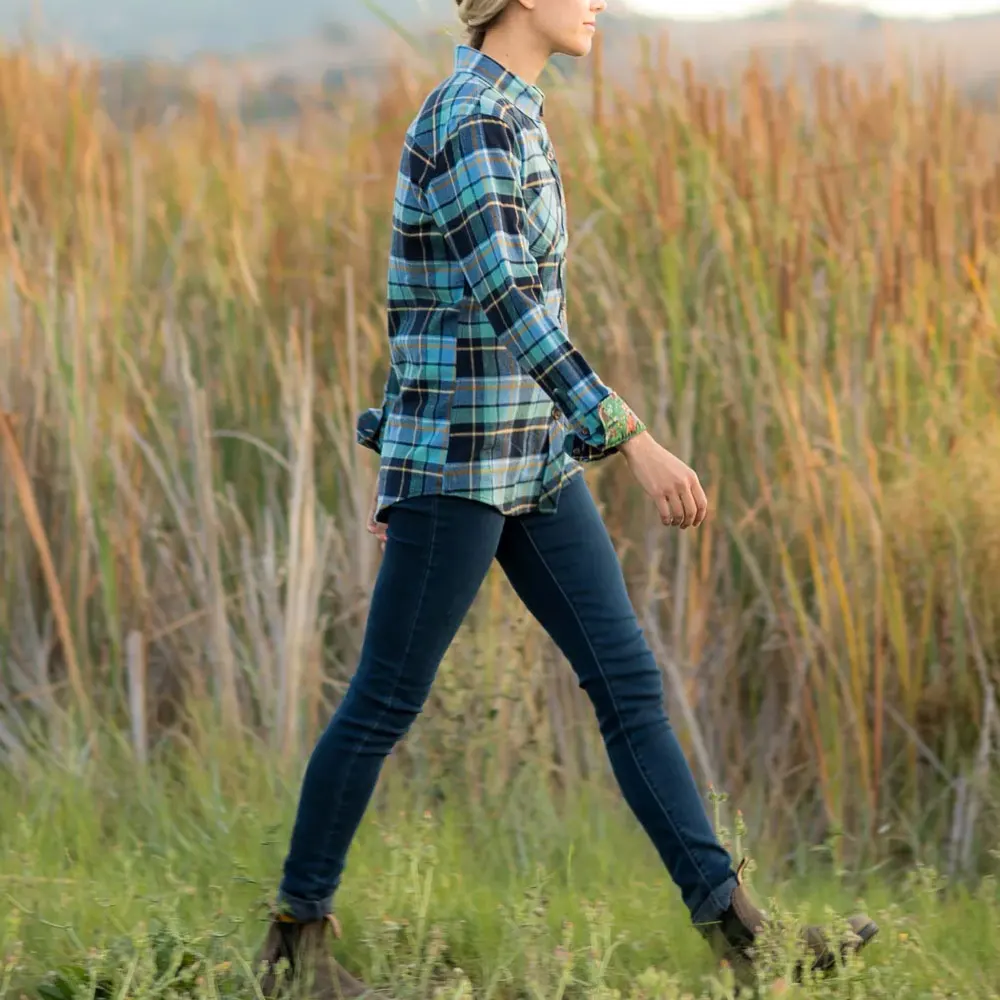 Premium Quality 100% Cotton Custom Logo Women Flannel Shirts / Low MOQ Best Quality Cheap Price Long Sleeve Women Flannel Shirts