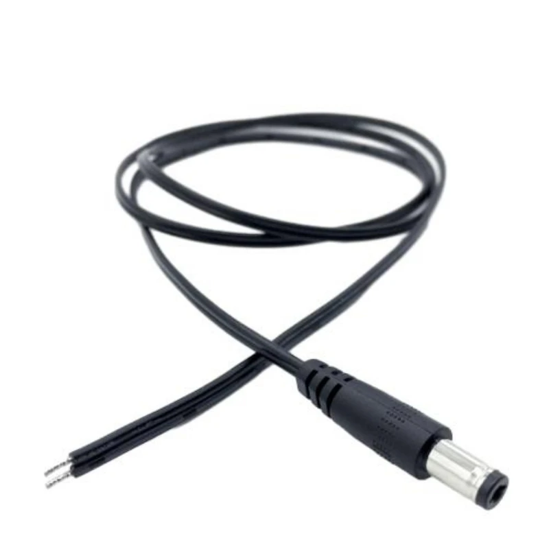 Прочный 5,5 мм x 2,1 мм DC удлинитель для камеры безопасности DVR светодиодные полосы питания OEM длина