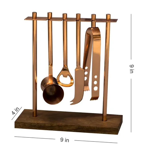 Brass Dear Face Stainless Steel Bottle Opener Cocktail Metal Tools Spoon Feature Boston Eco Material