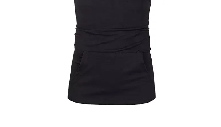 Customization High Quality Fashion Fitness Black Gym Tank Top With Hooded For Men With Custom Logo and Label