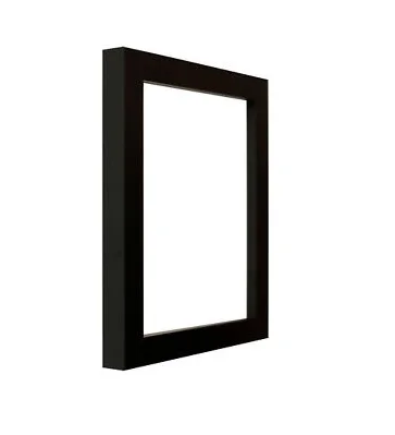 Customized Design Wooden Black Finished Photo Frame For Home Decor Picture Frames