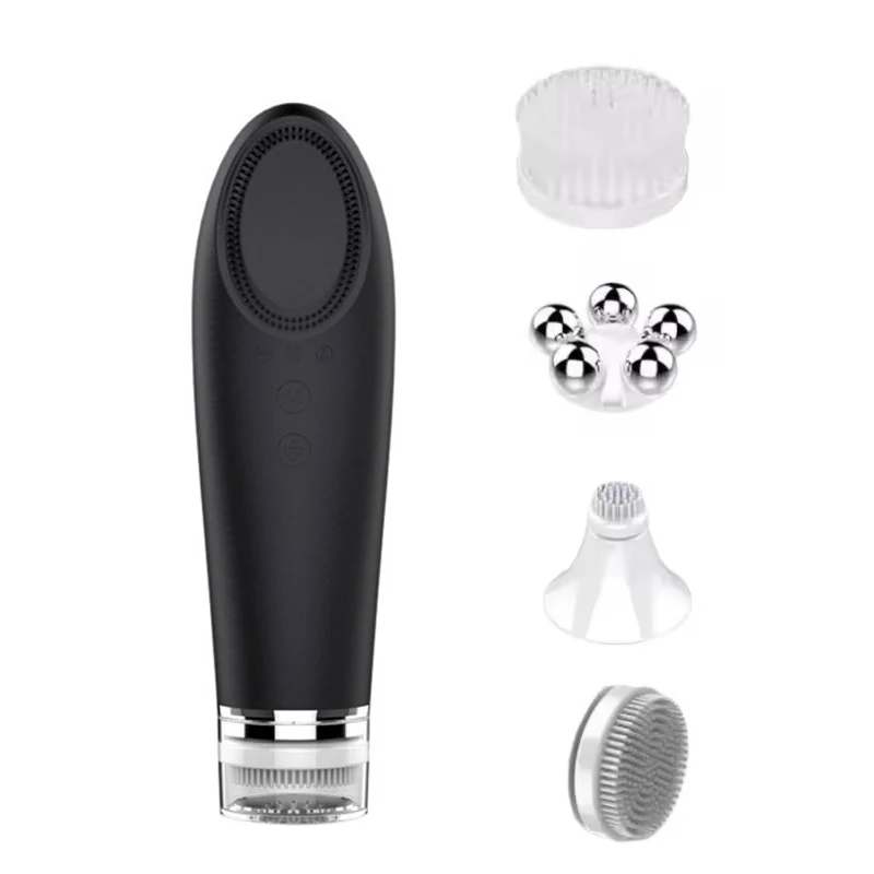 Electric sonic facial cleansing brush Face Cleanser Spa Ultrasonic  Facial Cleansing Brush For Deep Skin Cleaning