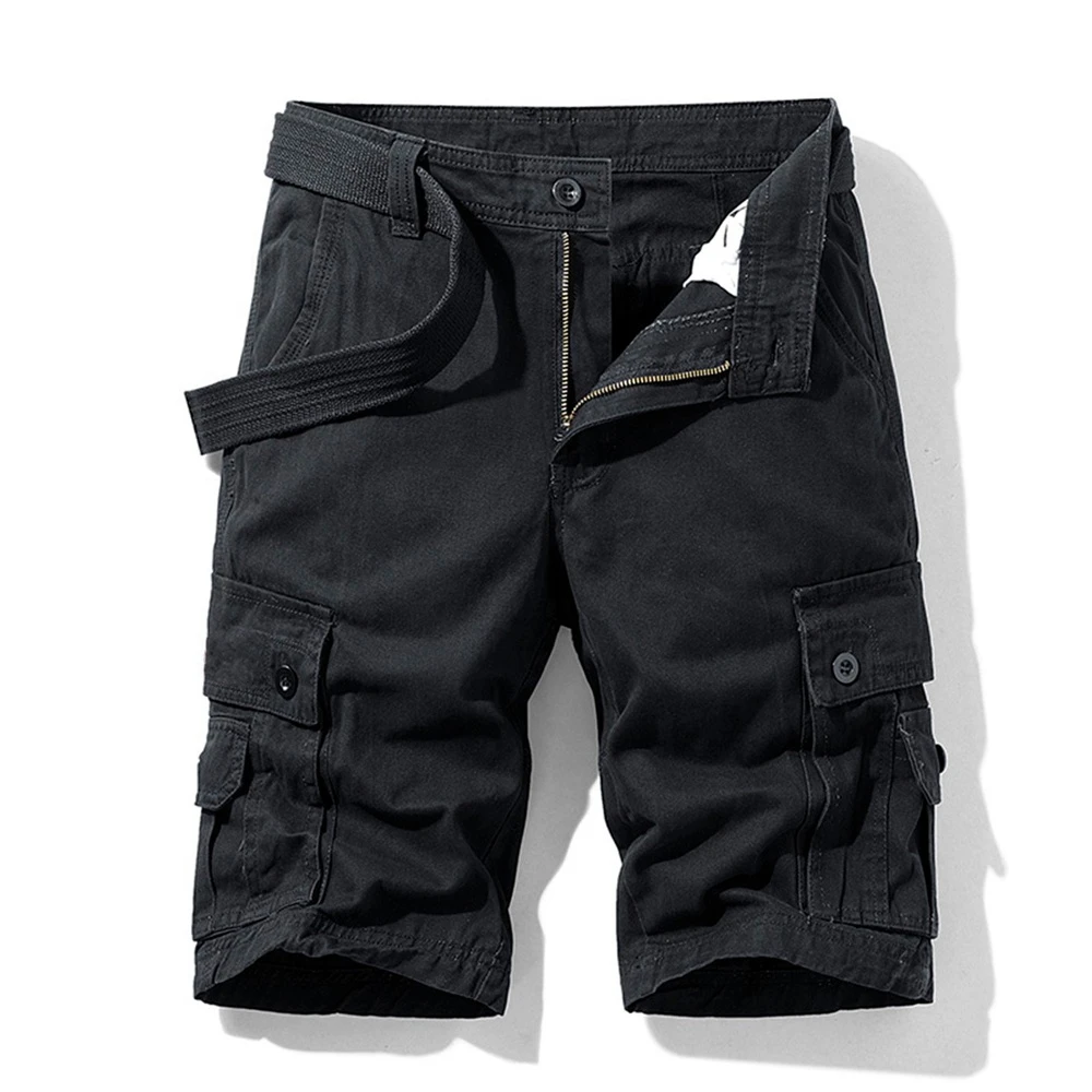 100% Cotton Cargo Shorts Zipper Fly Cargo Pockets best Style cargo Shorts For Men Custom Logo Printing wholesale customized
