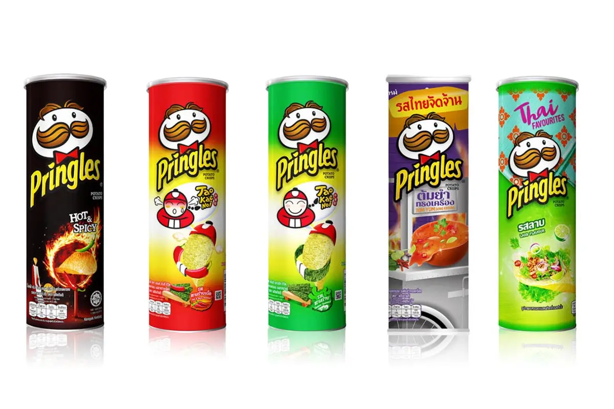 Pringles Potato Chips 107g/ Pringles Chips  All Flavor/ Wholesale Pringles
