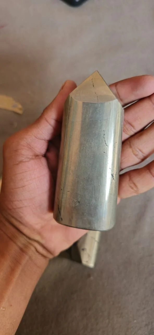 Wholesale natural Pyrite polished raw point stone high quality free form crystals use for healing reiki and home decoration