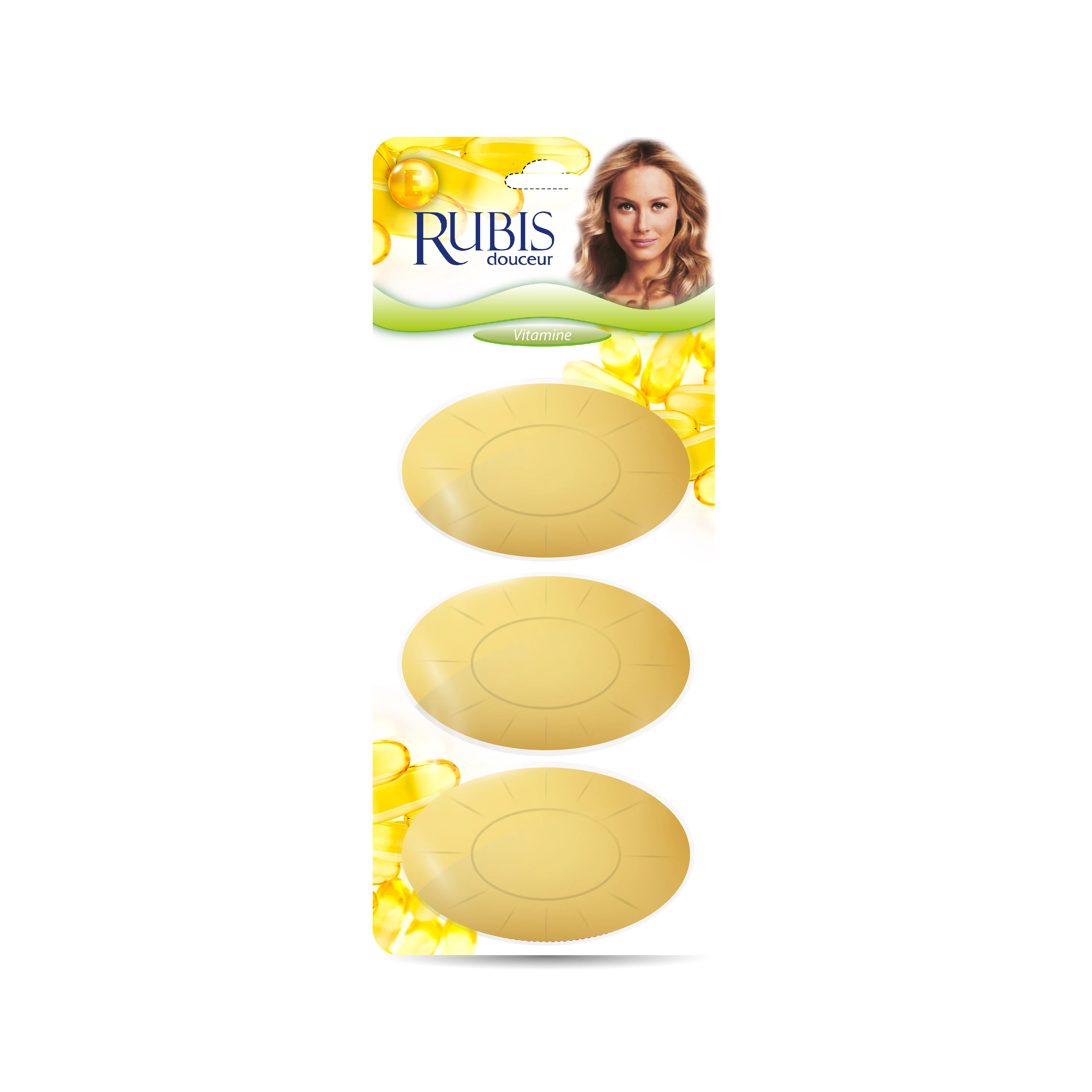 Rubis - 3 x 100 gr Blister Pack Lavender Soap