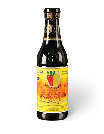 APPLE BRAND PREMIUM GOLDEN LIGHT SOY SAUCE  [700g x 12] MALAYSIA LOCAL BRAND BEST SELLER WHOLESALER