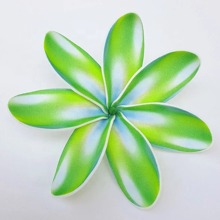 Best seller good quality Handcraft Handmade artificial tahitian foam flower with unique tattoo and color pattern
