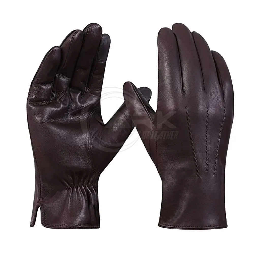 High Quality Sheep Skin Fashion Leather Gloves New Design Comfortable Use Fashion Leather Gloves