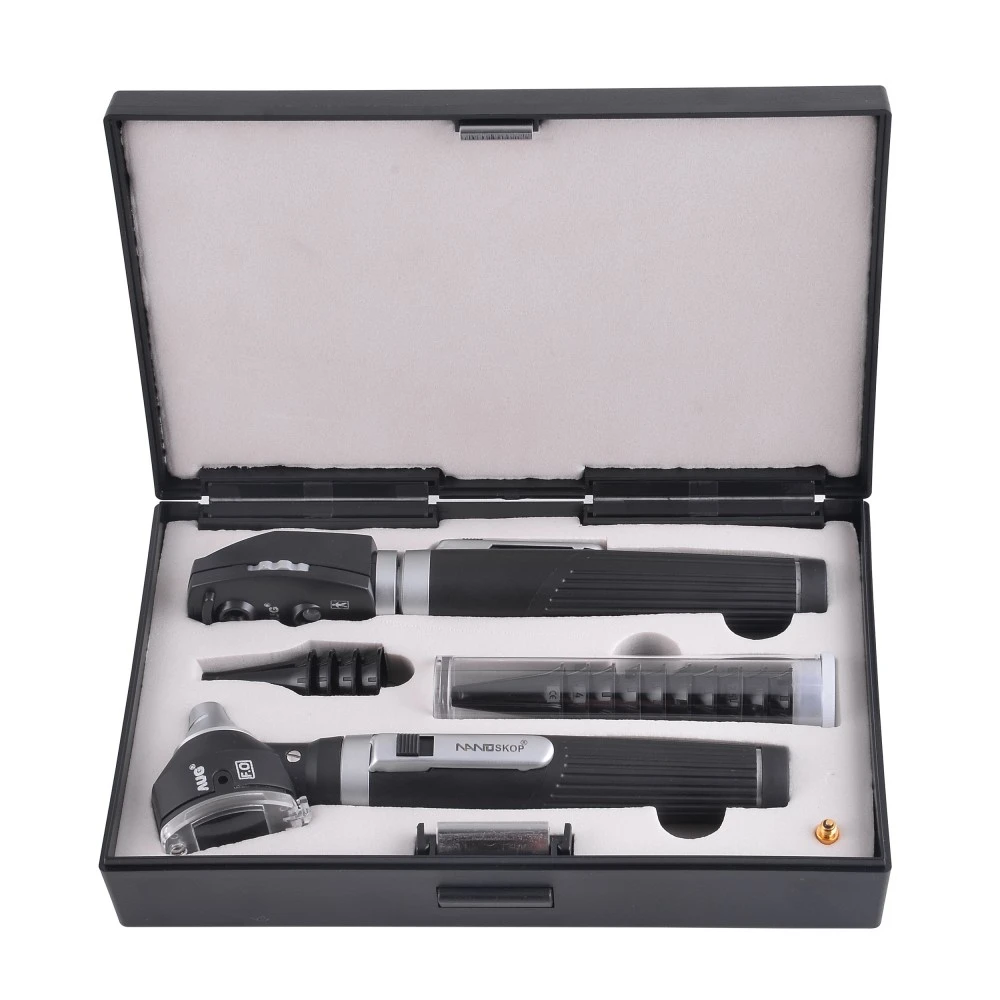 New Otoscope & Ophthalmoscope Set ENT Medical Diagnostic Surgical Instruments ent diagnostic set