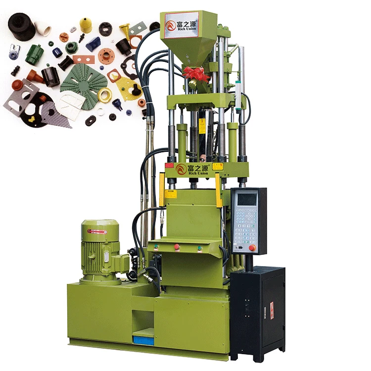 Factory price automatic 55 ton vertical plastic electronic parts components blush injection molding machine for USB plug