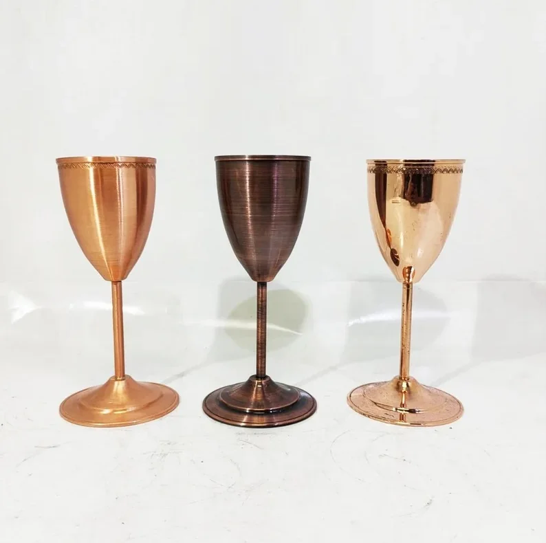 Metal Goblets Champagne Glasses Flutes Coupes Wine Set For Everyday Use And Special Occasions Cocktail Glasses Champagne Cups