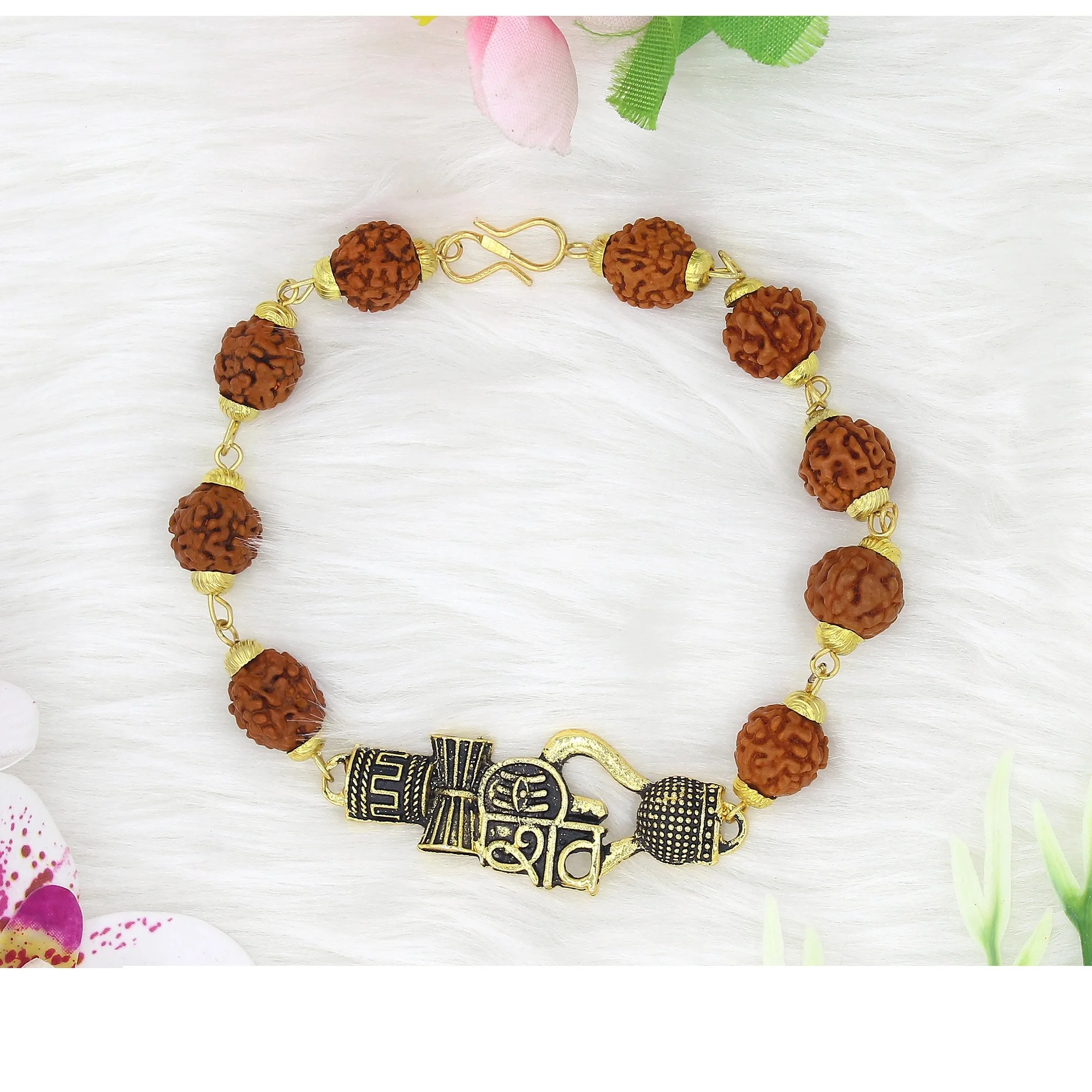 Bracelet 108 beads Rudraksha beads handmade jewelry jaap mala wholesale india nepal gemstone jewelry mala
