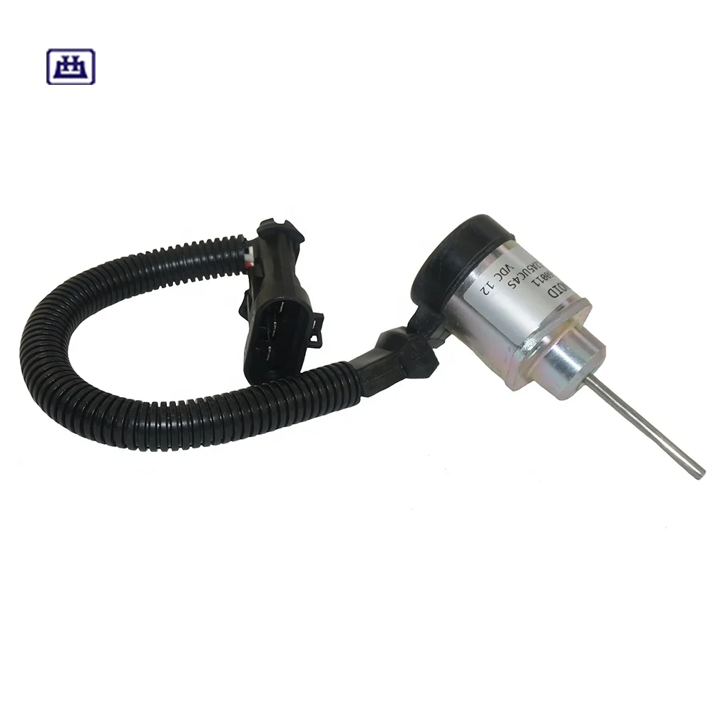 12V Fuel Solenoid 1503ES-12A5UC4S 1G925-60011 6691498 6691313 1178007-207 for Kubota Excavator Engine