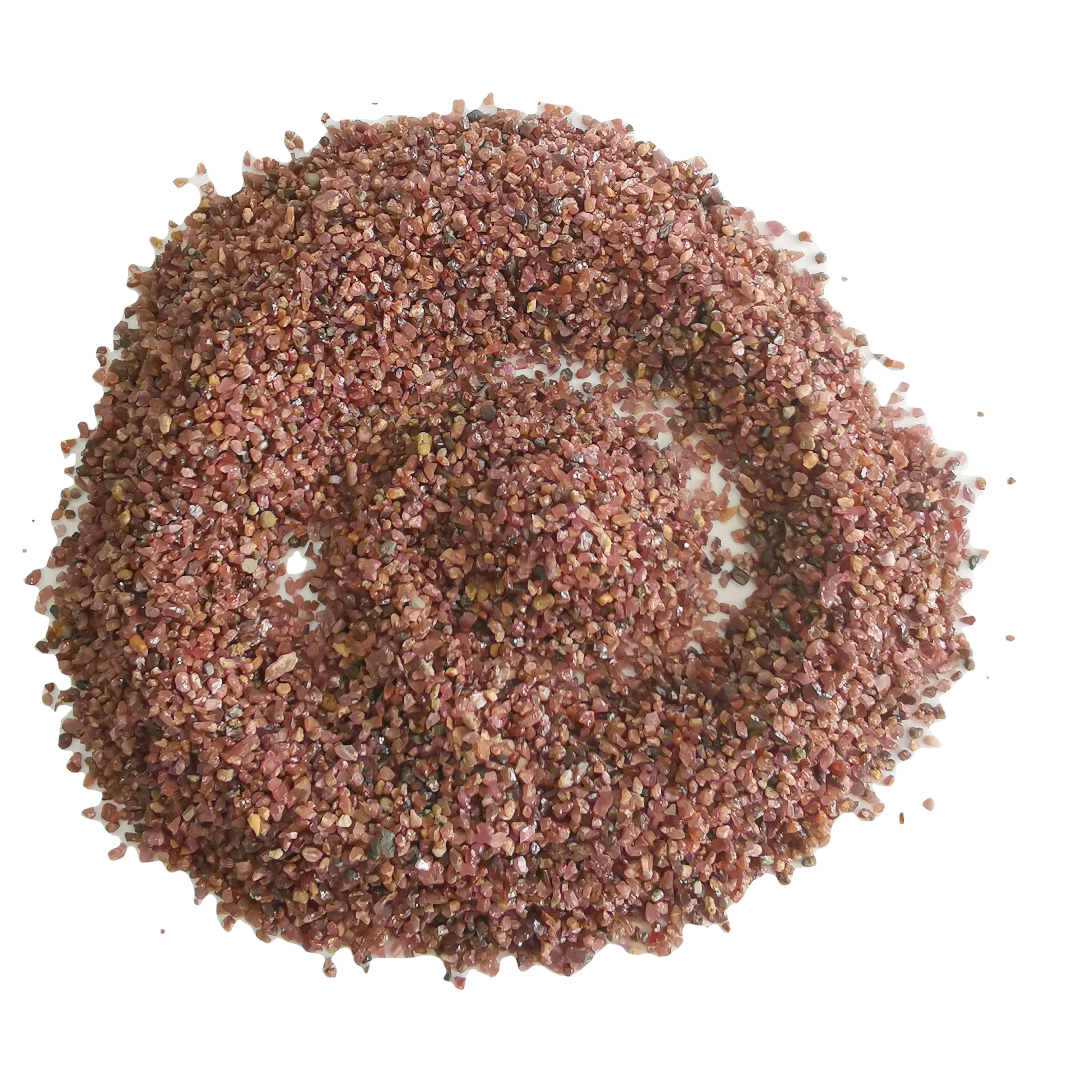 Good quality sandblasting abrasive garnet sand south Africa 30/60 mesh for metal surface treatment