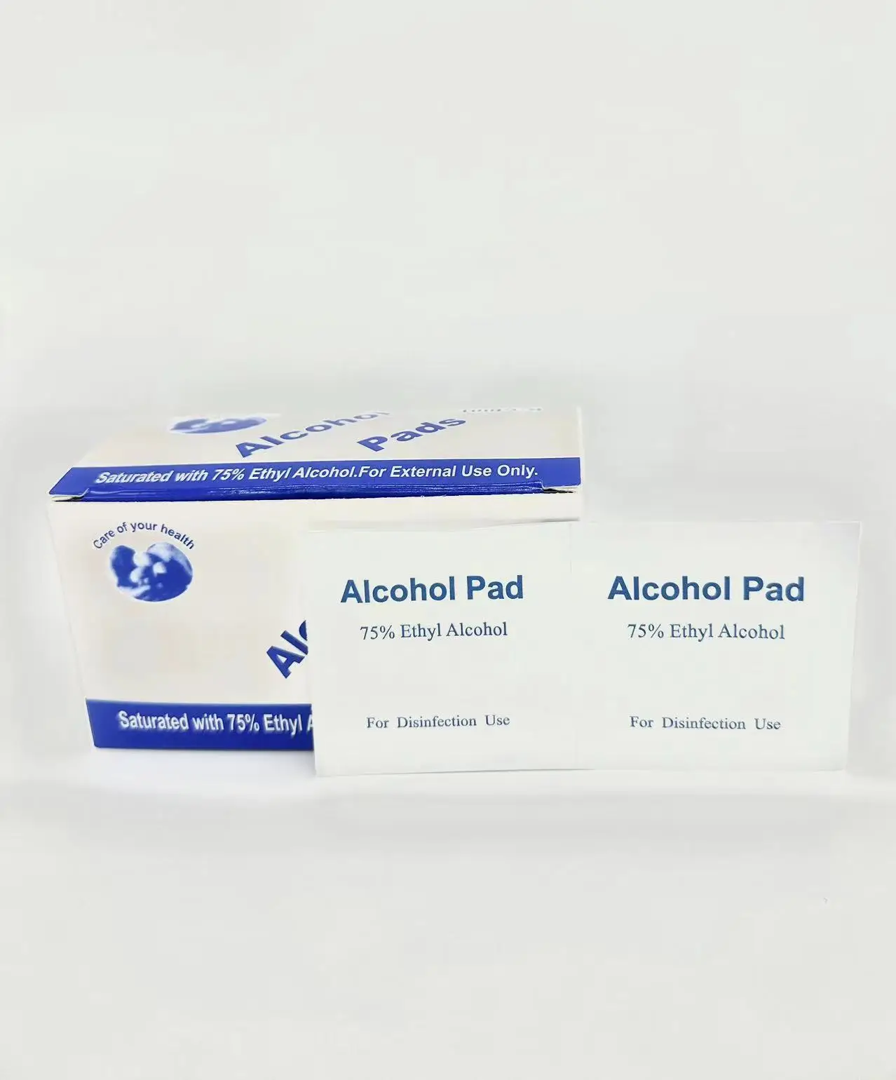 Non woven Alcohol Swab Cheap Price 70% Isopropyl alcohol prep pads 60mm Medical Grade Alcohol Swabs