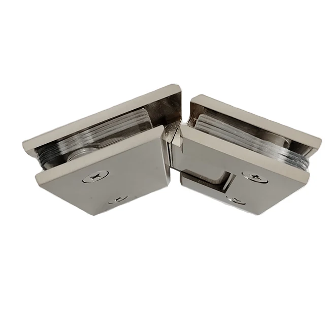 Hot Design Frameless Door Hardware Copper Alloy Shower Hinge