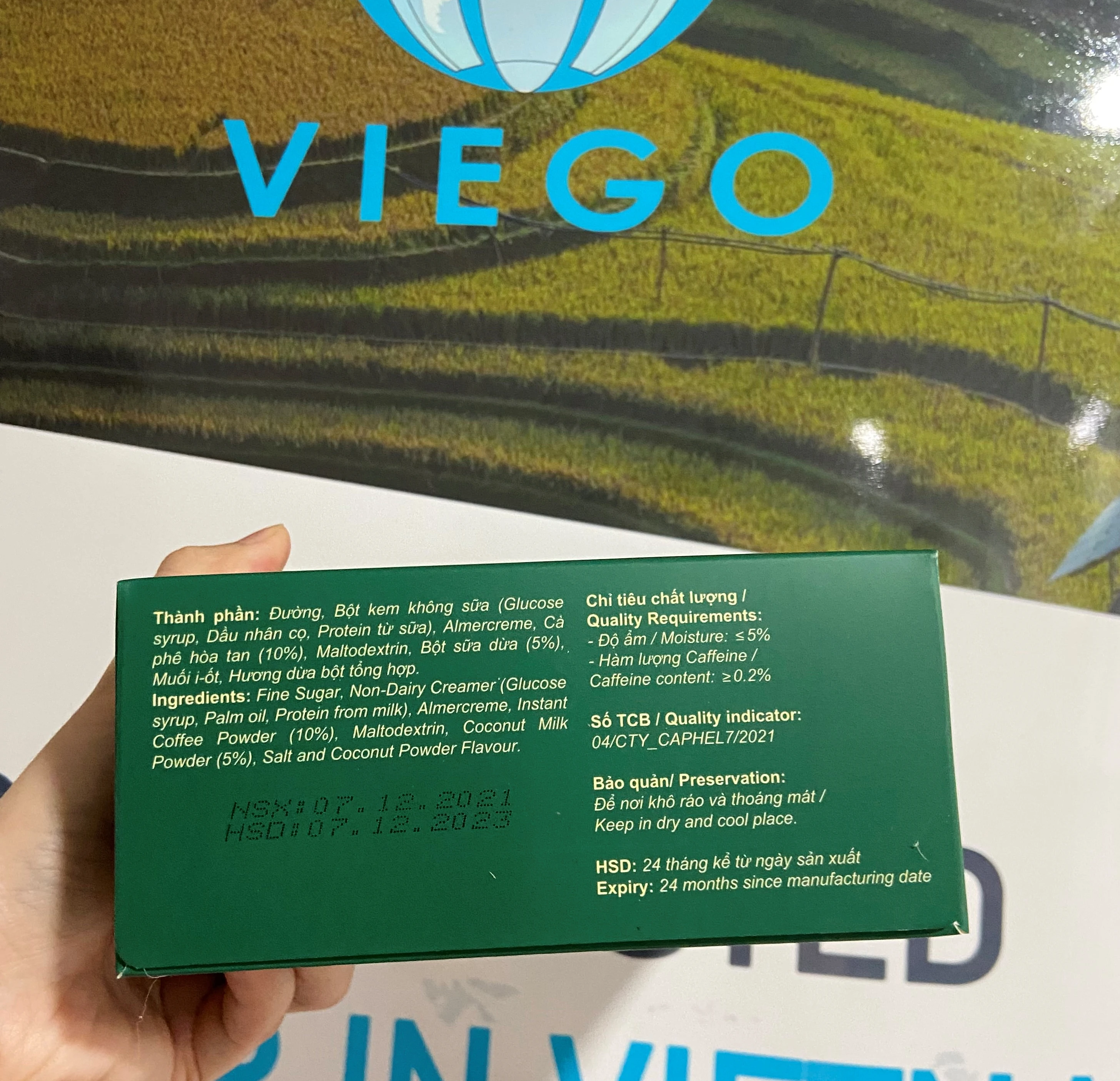 Coconut Instant Coffee Mix 270g | Vietnam Top High Quality Instant Coffee | Wholesale Price