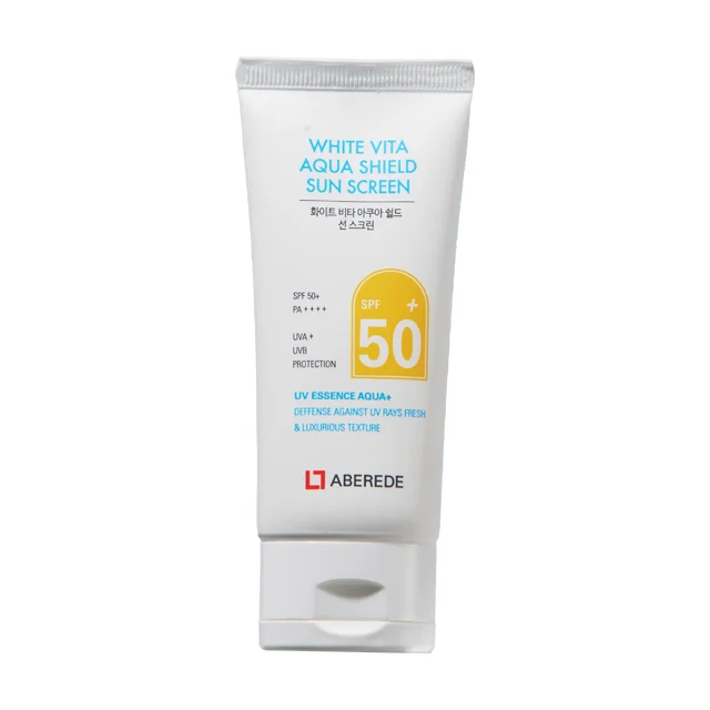 ABEREDE WHITE VITA AQUA щит солнцезащитный экран включенный в ваш тон кожи сделано Корее бестселлер