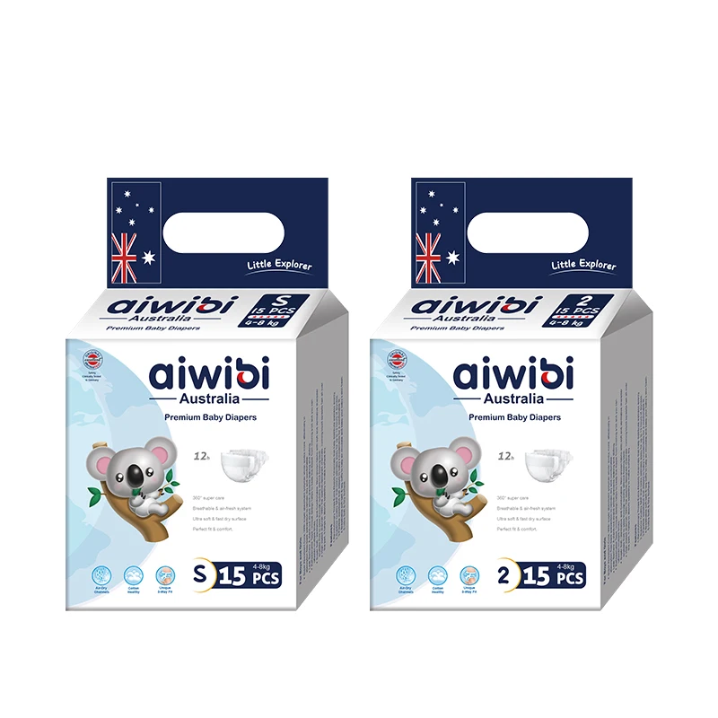 AIWIBI Baby Diapers/Nappies  Baby Diapers manufactures in China With A Grade Quality