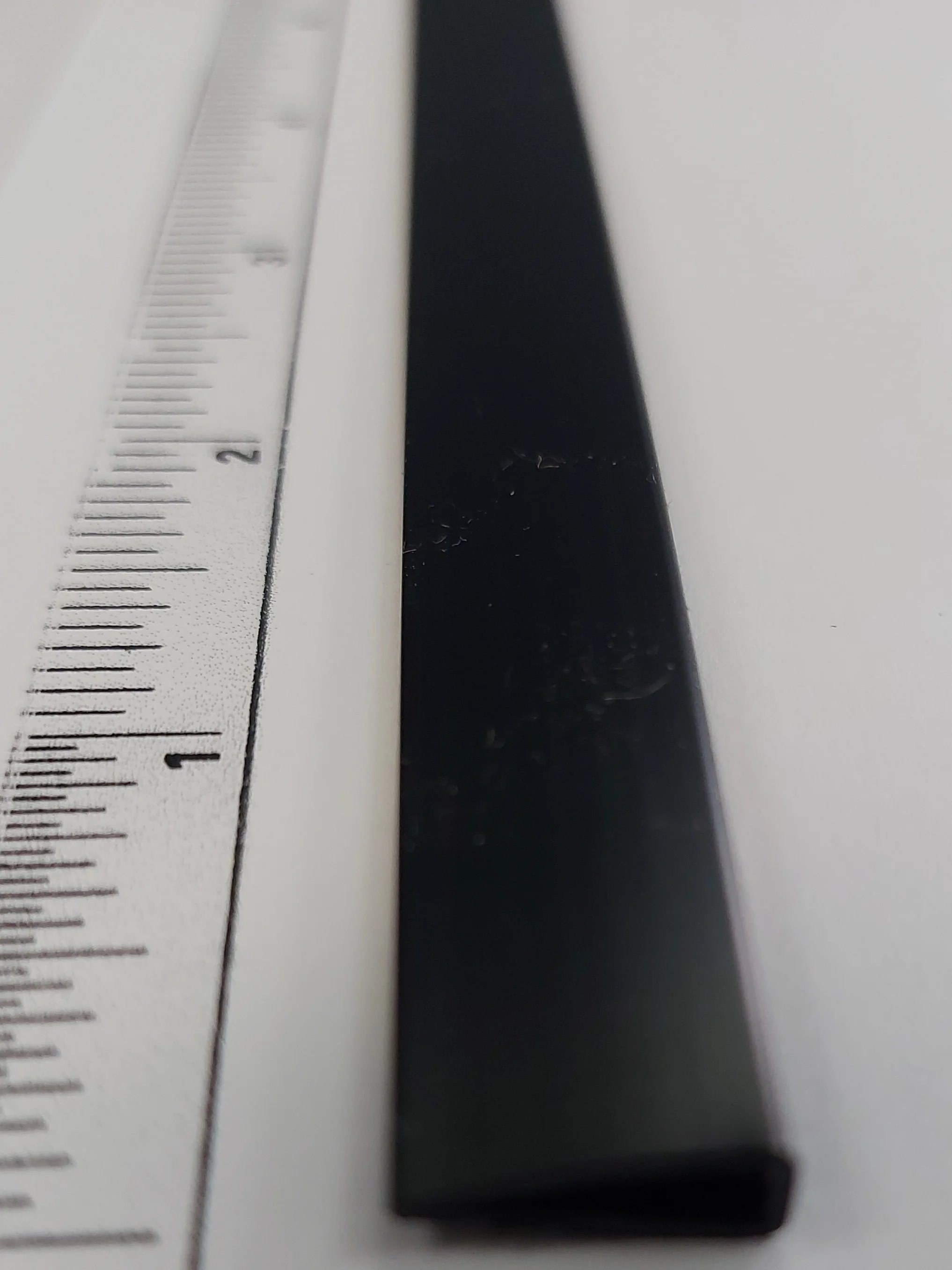 Black Plastic Binding Spine Combs Round Back - 1/2 Inches