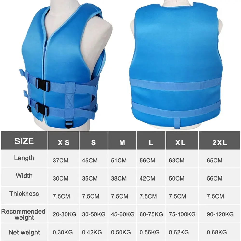 Eco-Friendly Neoprene Fishing Vest with High Buoyancy