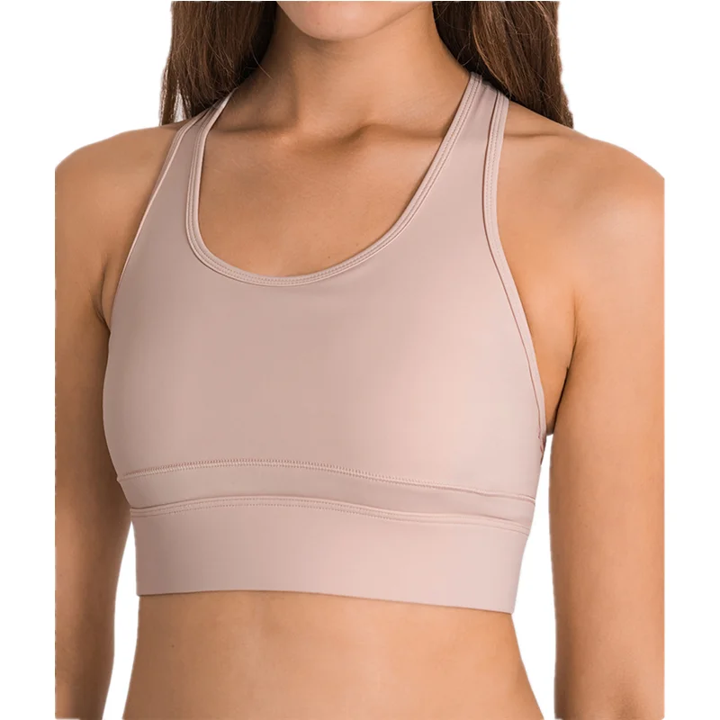 Whole Sale Gym Activewear Yoga Wear Women High Impact Sports Seamless yoga hot sexy xxxx sports bra halter sports bras