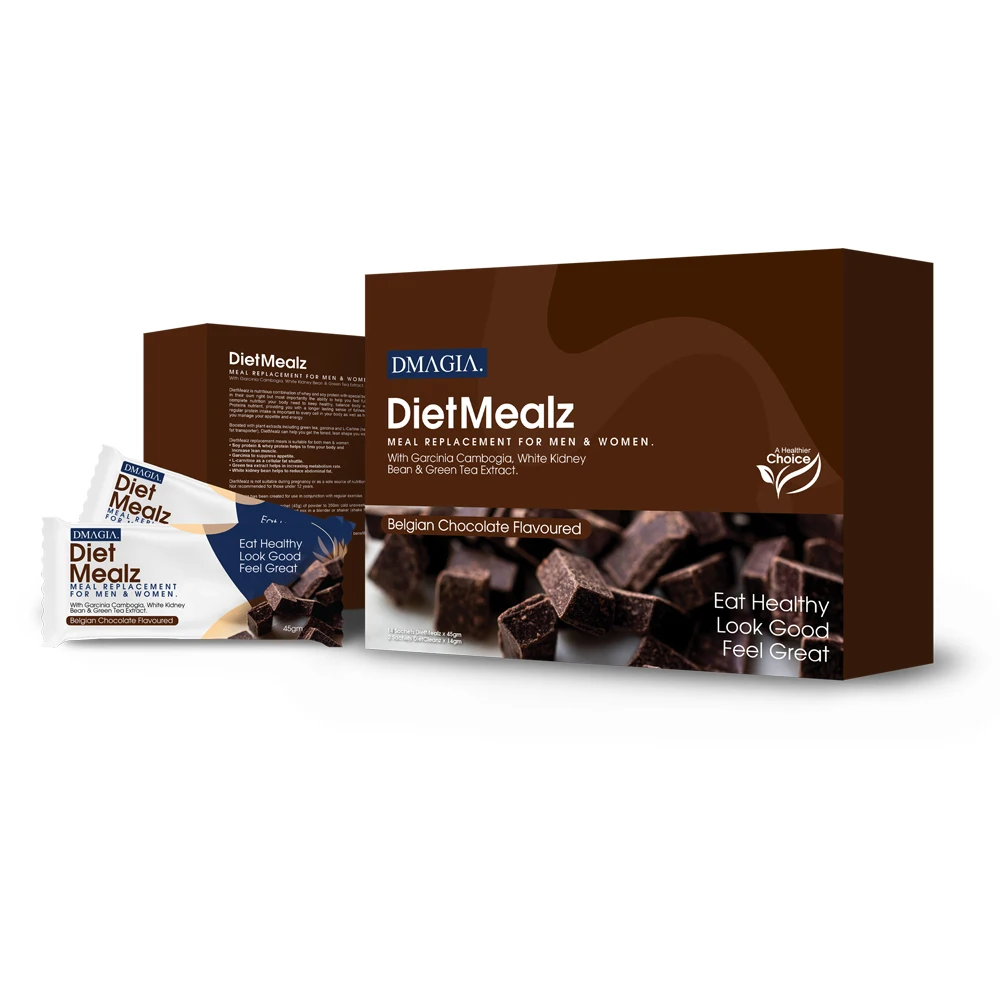 Dmagia Dietmealz Belgian Chocolate Meal Replacement Beverage