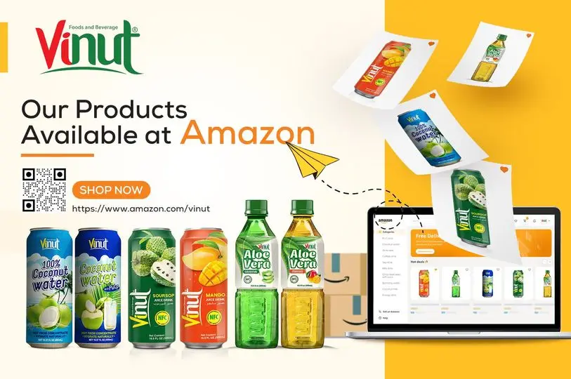 VINUT 330ml Chestnut Juice OEM Service Natural Puree with Coconut Flavour Halal Certified Glucose Rich Fruit Juice Water Based