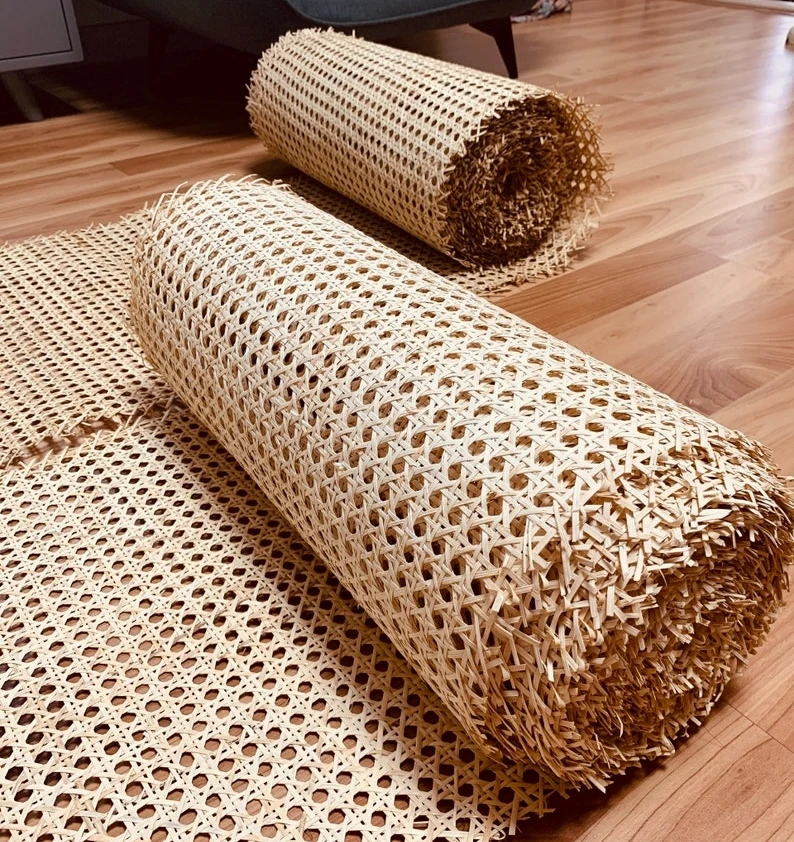 Cane Webbing Open Rattan Mesh Handwoven Viet Nam Rattan W24 Inches(60) cm Raw Rattan Ms Rosie :+84 974 399 971 (WS)