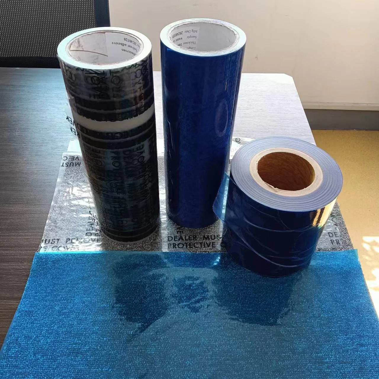 3mil LDPE Adhesive film floor surface protector