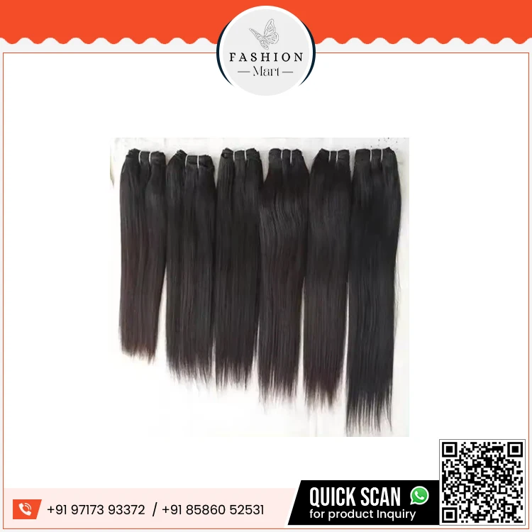 Buy Best Natural Straight Hair From Indian Temples Virgin Remy Hair Bundles Unprocessed Raw From Single Donor Hair