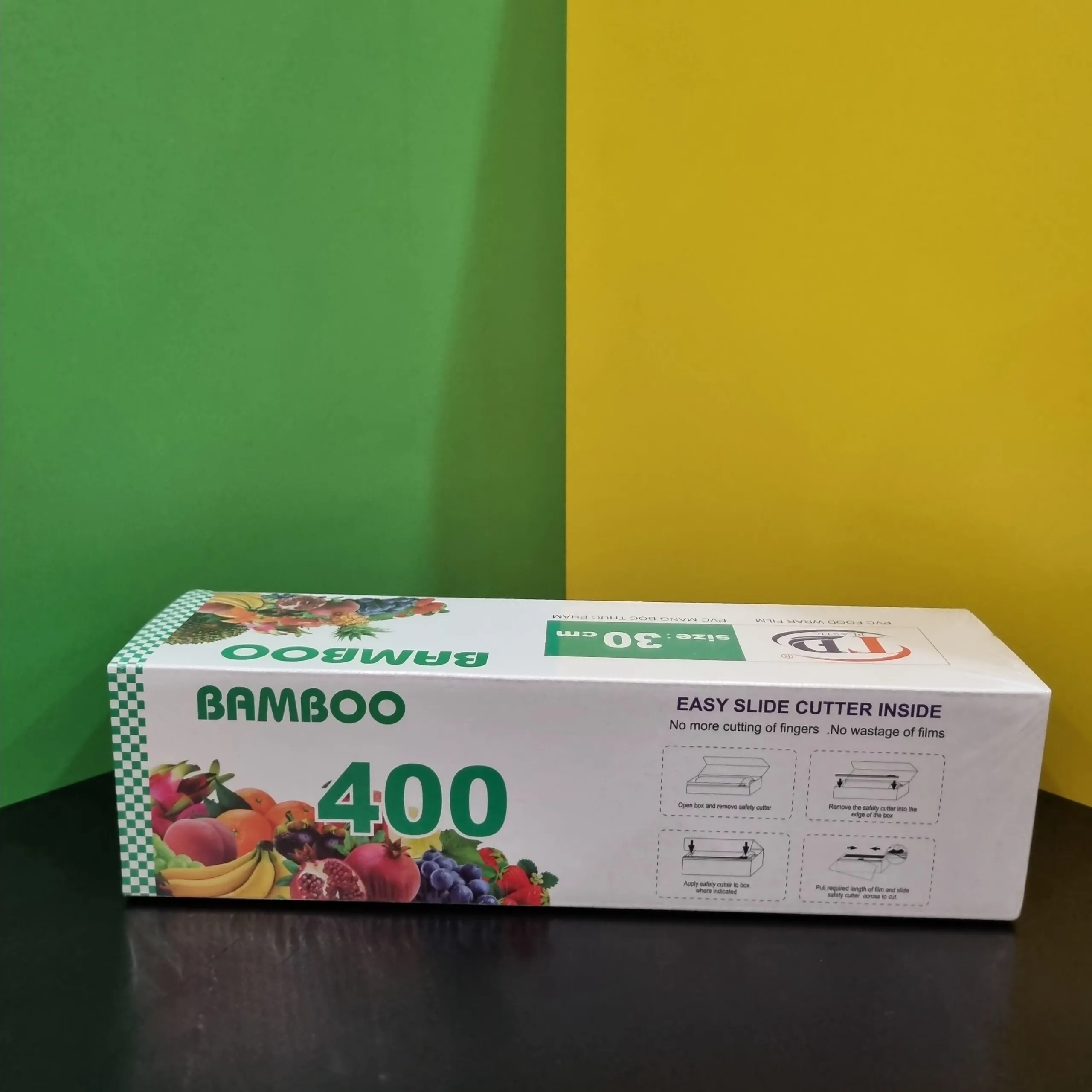 PVC Cling Film High Quality  for Food Plastic Cling Film Food Wrap with Cutter Stretch Film Wrap Factories in Vietnam