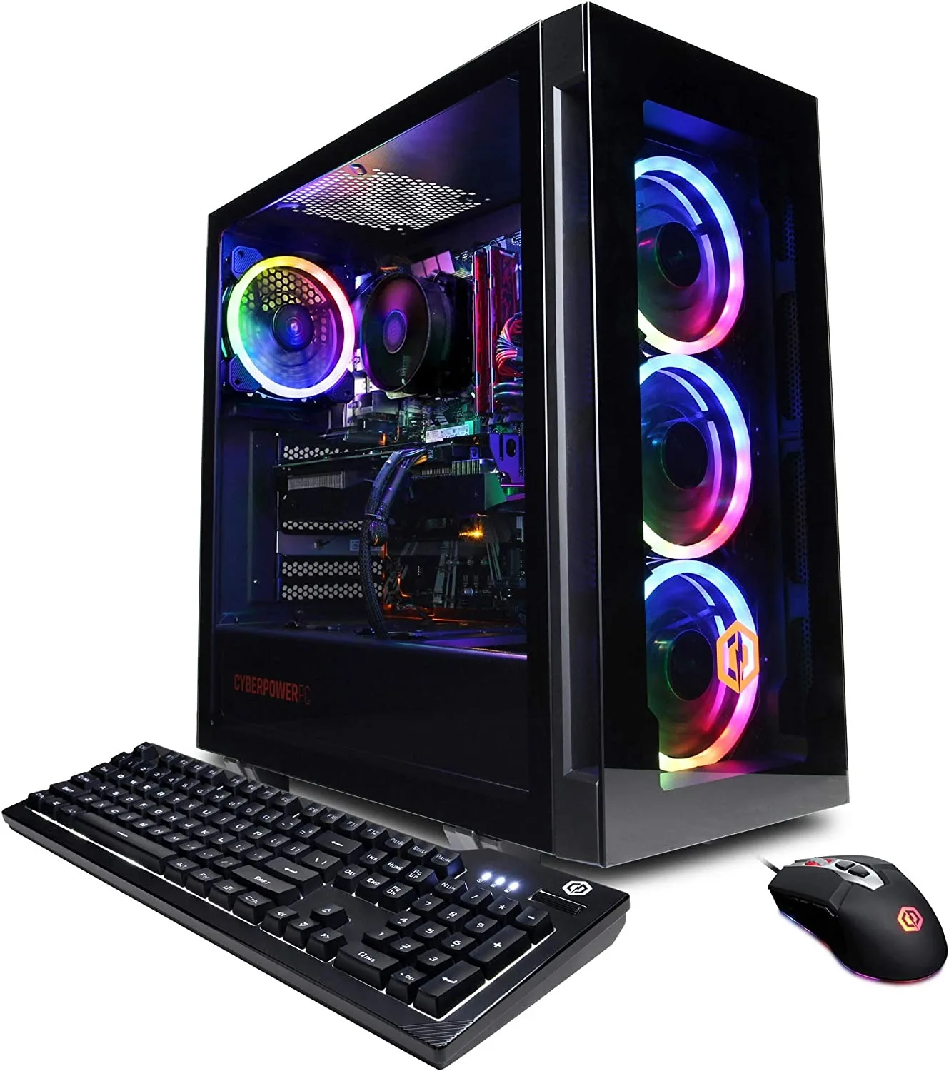 High Quality New II PC Desktop Gamings - AMD 9 3900X 3.8GHz, RTX 3090 64GB, 512GB 7200mhz RGB Memory, 1TB Gen4 SSD Computers