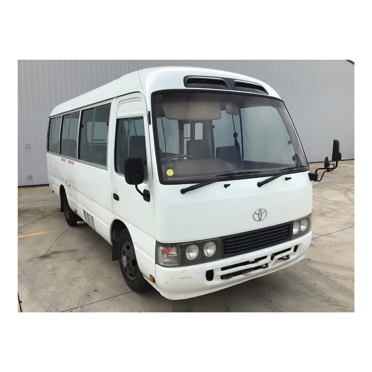 Used Toyotai Coaster Mini Bus 21 Seats/Toyotai Coaster Passenger Bus Second Hand Coaster Van Bus