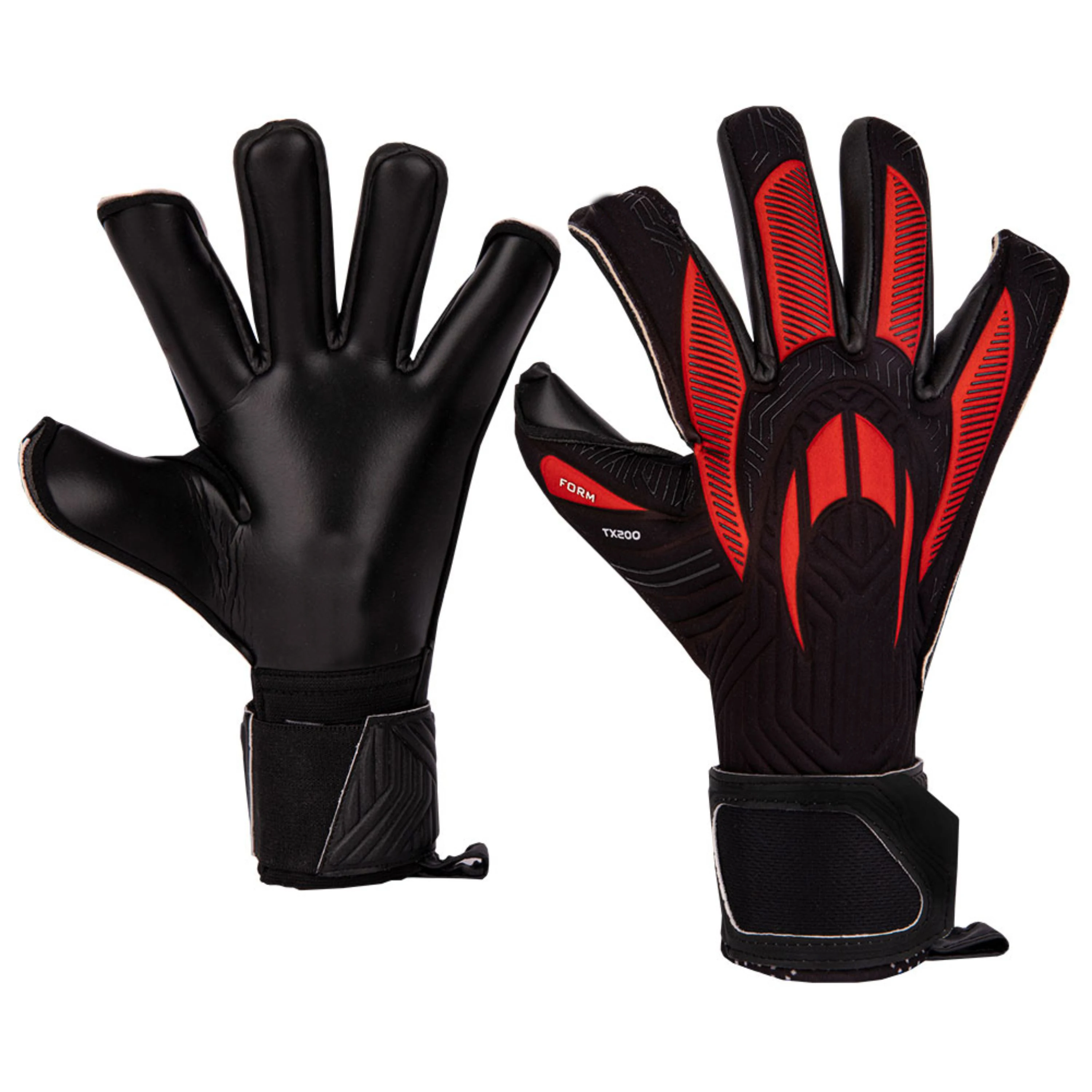 Printed Soccer Goalkeeper Gloves Outdoor Sports Gloves With Custom Logo Custom Design Print and Packing