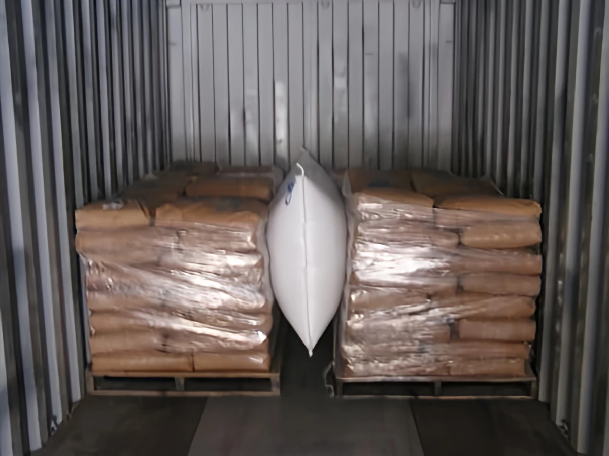 Different size available in pp woven dunnage airbag and also extensive recyclable in Shipping Containers Protection Transparent