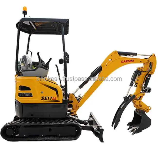 Bestselling china Mini excavators 1 Ton Multifunctional Excavation Manufacturers Small Digger With Kobata engine