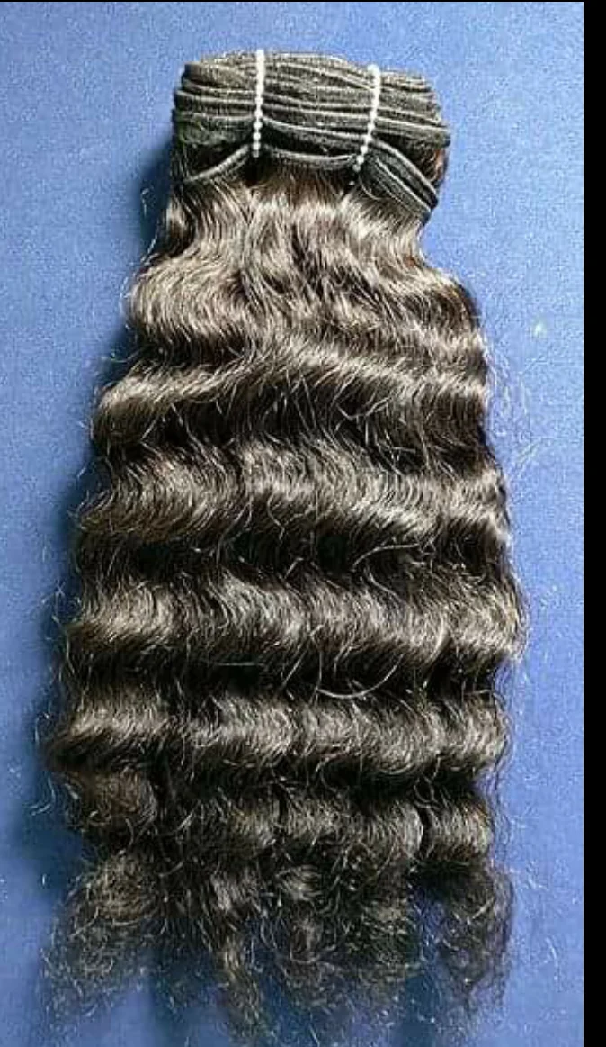 Temple Raw Hair Unprocessed Human Natural Hair Extensions Strong Weft Very Thick And Healthy Ends At Wholesale Factory Price