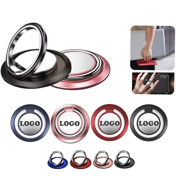 360 Degree Rotation Cell Phone Ring Holder Secure Grip and Flexible Viewing Angle Adjustment Portable Stand