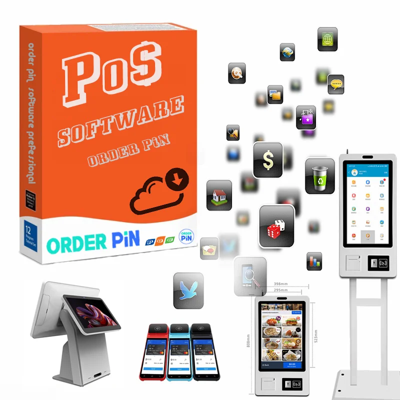 payment system Orderpin pos software product  receipt payment  payment system  gateway fast food pos  cash register software