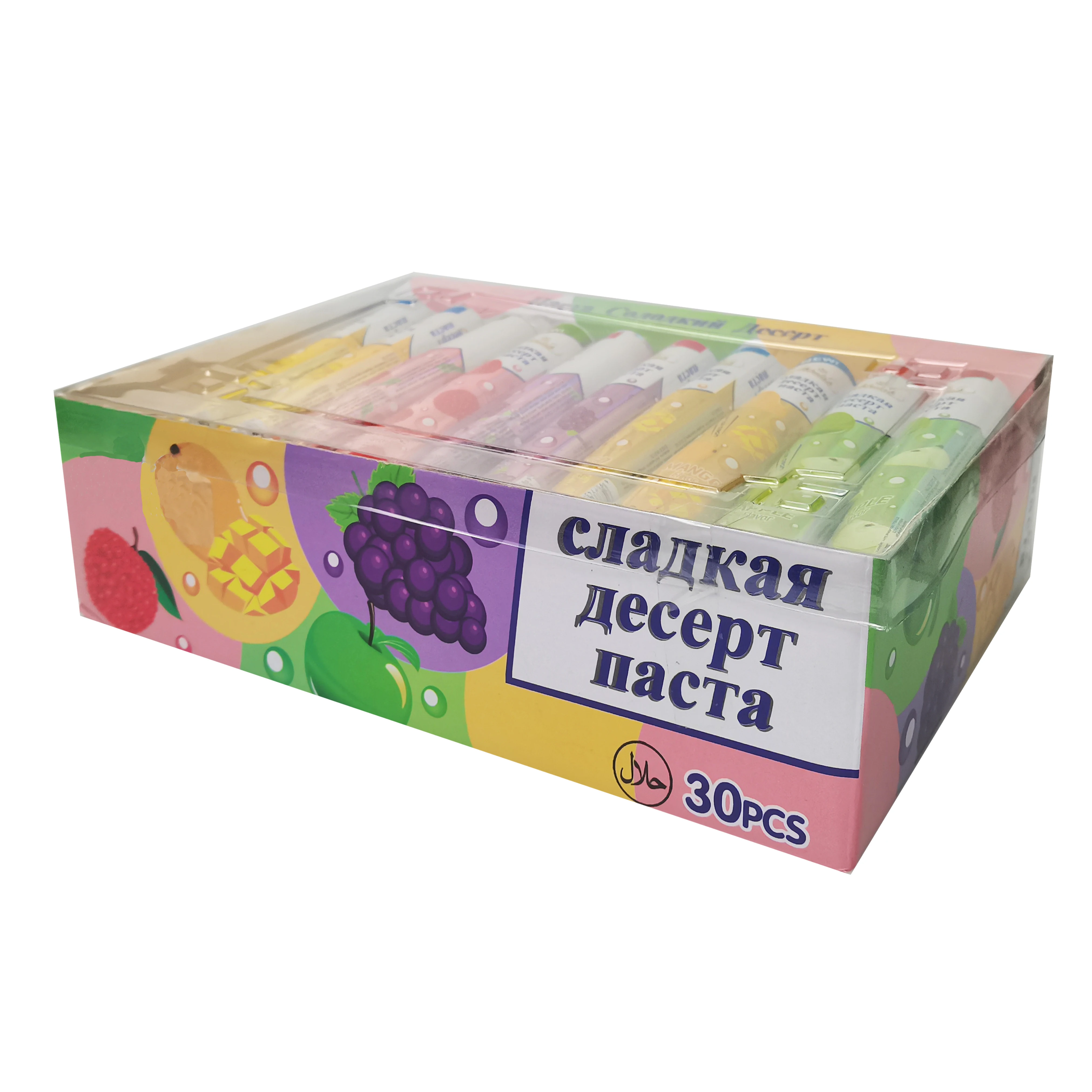 New Item Toothpaste Styling Jelly 55g Liquid Jelly Sweet Candy Gelatina Snack Food Juicy Gels Sweets Halal Jellies Candy