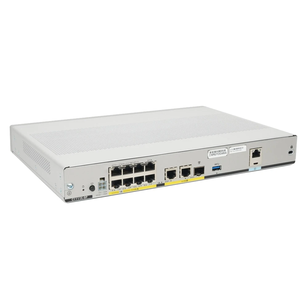 Good Discount C1111X-8P ISR GE WAN 8 Gigabit Ethernet Dual Ports Wifi 6 Integrated Services Router