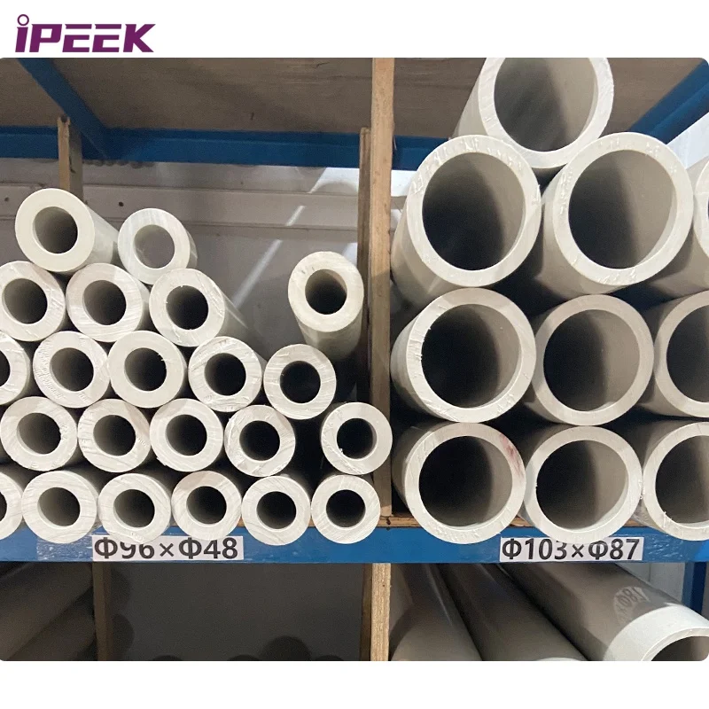 iPEEK 10 Years Manufacturers Price Raw Material Hollow Bar Natural Black PEEK Tube Tubing Pipe