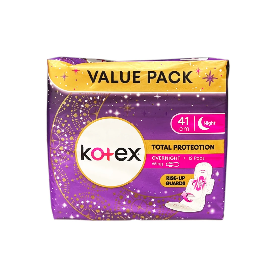 Оптовая продажа гигиеническая прокладка 9 прокладок товары Kotex для защиты здоровья ночного крыла женщин. Дешевые